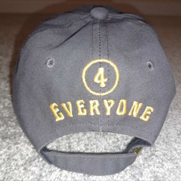 Goat Social Track Club Strapback Hat I'm Grey / Orange ~ Size: OSFA - Picture 2 of 4